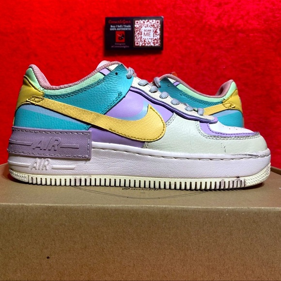 Size 8 - Nike Air Force 1 Shadow 'Pale Ivory' CI0919-101 Women - Picture 1 of 9